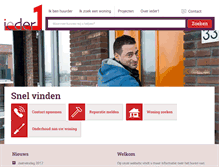 Tablet Screenshot of ieder1.nl